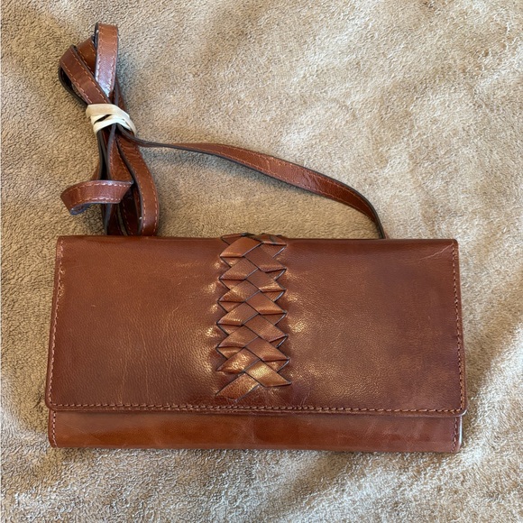Lodis Handbags - Lodis Traveller Elegant Brown Leather Crossbody Bag NEW